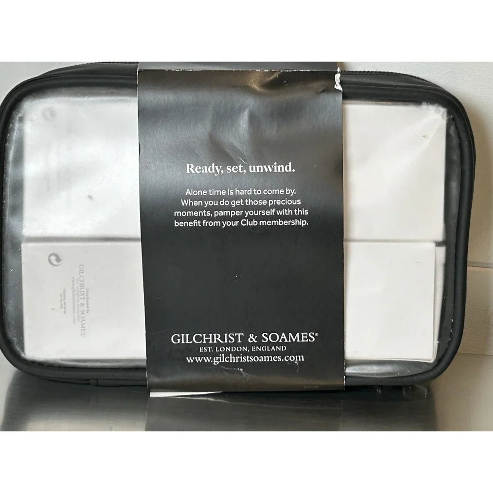 Gilchrest & Soames Diamond Resorts Premium‎ Toiletries Cosmetic Bag NEW